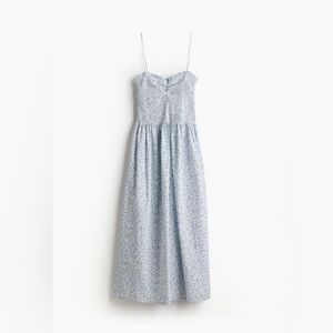 H&M smocked bodice dress